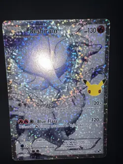 Reshiram 113/114 Celebrations: Classic Collection Holo-Foil Ultra Rare Pokemon - Image 3