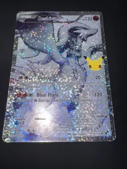 Reshiram 113/114 Celebrations: Classic Collection Holo-Foil Ultra Rare Pokemon - Image 4