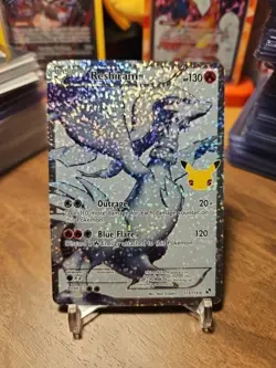 Pokemon Celebrations: Reshiram 113/114 Holo Rare Classic Collection - NM - Image 1