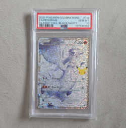 Pokemon TCG Reshiram 113/114 Celebrations Classic Collection Holo PSA 10 2021 - Image 1
