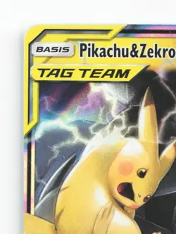 Pikachu & Zekrom -GX - Articuno Pokemon Karte 33/181 Holo Teams sind Trumpf /S93 - Image 3