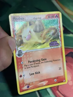 Mankey 70/110 EX Holon Phantoms Delta Species Pokemon Card Reverse Holo MP HP - Image 4