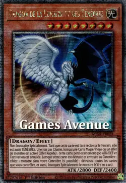 Yu-Gi-Oh ! Dragon de la Lumiere et des Tenebres MP24-FR024 VF/QUARTER - Image 1