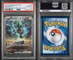 Pokemon Card PSA 10 Zekrom ex 166/086 BLK Black Bolt SIR Special Illustration 20 - Image 1