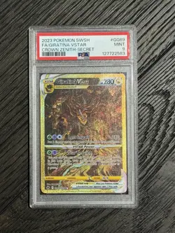 PSA 9 Giratina VSTAR GG69/GG70 Crown Zenith Galarian Gallery Secret Holo - Image 3