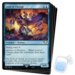 LORD OF CHANGE X4 Warhammer 40,000 Magic MTG MINT CARD - Image 1