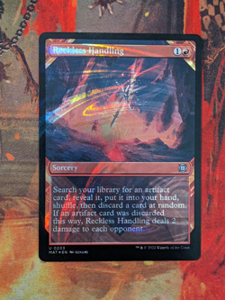 MTG Card: Reckless Handling (March Machine: Aftermath) HALO FOIL - Image 1