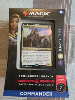 Party Time Deck Commander Legends: Battle for Baldur's Gate Factory SEALED MTG - Image 1