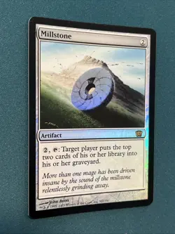 MTG FOIL Millstone 8th Edition Unplayed - Image 2