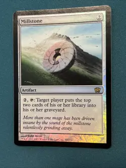 MTG FOIL Millstone 8th Edition Unplayed - Image 3