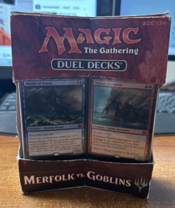 Duel Decks: Merfolk vs. Goblins (DDT) Magic The Gathering MTG New Factory Sealed - Image 1