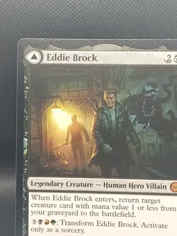 MTG - Eddie Brock - Venom, Lethal Protector - SPM 55 - Non Foil - NM - Image 2