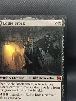 MTG - Eddie Brock - Venom, Lethal Protector - SPM 55 - Non Foil - NM - Image 3