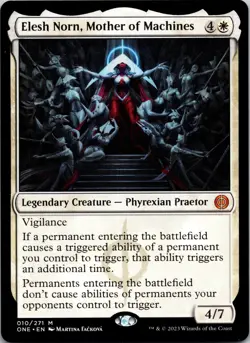 Elesh Norn, Mother of Machines 10 Phyrexia: All Will Be One MTG NM - Image 1
