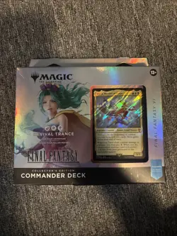 MTG FINAL FANTASY COLLECTOR'S EDITION COMMANDER DECK REVIVAL TRANCE TERRA MAGIC - Image 1