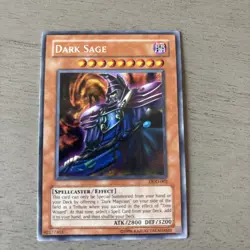 Yu-Gi-Oh! Dark Sage Prismatic Secret Rare Card DOD-002 Limited Edition LP - Image 1