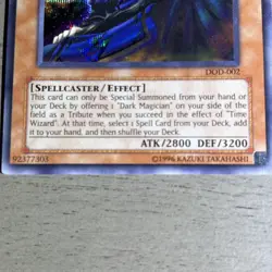 Yu-Gi-Oh! Dark Sage Prismatic Secret Rare Card DOD-002 Limited Edition LP - Image 3