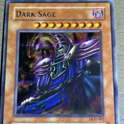 Yu-Gi-Oh! Dark Sage Prismatic Secret Rare Card DOD-002 Limited Edition LP - Image 4