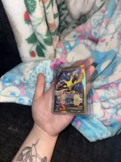 Pokemon TCG Alakazam EX Holo Ultra Rare 2016, 125/124 Card - Image 1