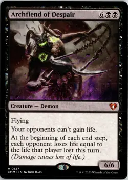 Archfiend of Despair - Commander Masters (CMM) #137 LP MTG - Image 1