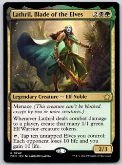 Lathril, Blade of the Elves - Foundations FND - MTG - NM Magic - 242 R - Image 1