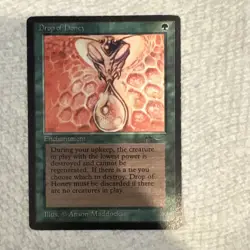 Wizards of the Coast MTG Drop of Honey Arabian Nights English Rare - Image 1