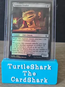 Namazu Trader Magic the Gathering Final Fantasy Common Creature No. 107 FFXIV - Image 1