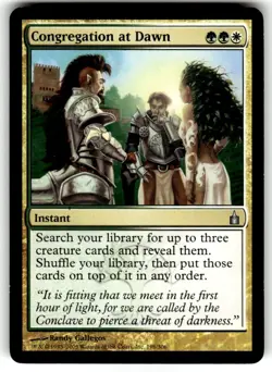 Congregation at Dawn Ravnica: City of Guilds Regular MTG - Image 1