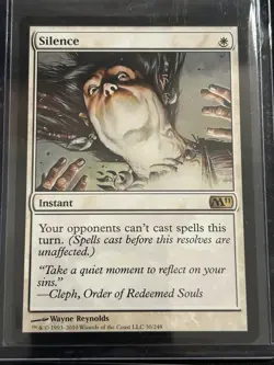 MTG - Silence - Core Set 2011 (M11) - Rare - Image 3