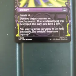 Shredder's Technique (Showcase) MTG Uncommon 0232 Teenage Mutant Ninja Turtles - Image 4