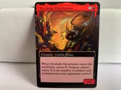 Dockside Extortionist - - Altered Art - - Commander - EDH - Image 1