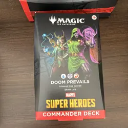 Magic: The Gathering Marvel Super Heroes Commander 4 Deck Lot 100-Card (2026) - Image 3