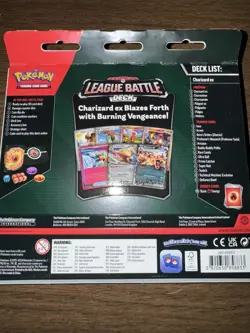 Pokemon TCG League Battle Deck Charizard ex 60-Card Deck English 2024 - Image 2