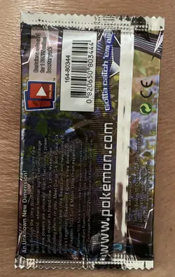 Pokemon Sun & Moon Ultra Prism Booster Pack 10 Cards English Trading Card Game - Image 2