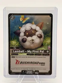 Anime Expo 2026 Palworld Official Card Game Lamball Promo AX Exclusive Bushiroad - Image 1