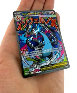 2025 Pokemon TCG “Mega Charizard X ex” #023 Mega Evolution Black Star Promo Card - Image 3