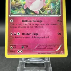Wigglytuff 30/30 Holo Common XY Trainer Kit Bisharp and Wigglytuff Pokemon Card - Image 2