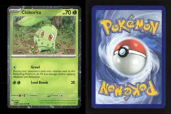 Chikorita (Cosmos Holo) 008/217 Holo Miscellaneous Cards & Products NM/M Pokemon - Image 3