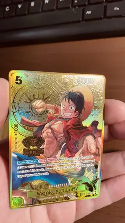 Monkey D. Luffy ST13-015 SR 2nd ANNIVERSARY SET Japanese ONE PIECE Card Game NM - Image 2