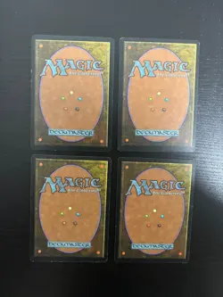 MTG 4X JAPANESE TEMPEST CAPSIZE MAGIC THE GATHERING INSTANT BLUE COMMON CARDS - Image 2