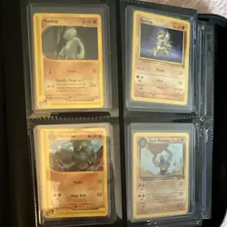 Pokemon TCG Machop Machoke Machamp 9- Card Lot EX - Image 1