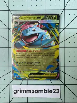 Pokemon TCG Mega Venusaur EX Holo Double Rare Card 003/132 - Image 1