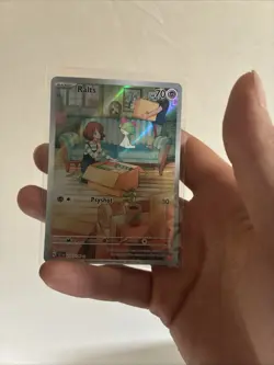 Pokemon TCG Ralts Scarlet & Violet Base Set Holo Illustration Card 211/198 NM - Image 2