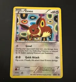 Eevee BW94 Black Star Promo Holo Foil Pokemon Card - Image 3