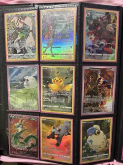 100+ Full Art and Cute Card Pokemon TCG Binder Lot Collection - Image 2