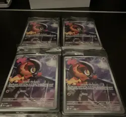 Nintendo Pokemon TCG Charcadet SVP 022 Holo Promo Card Lot of 4 English - Image 1