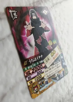 Naruto Card Game Itachi Uchiha DN-134T Japanese BANDAI 2006 F/S - Image 2