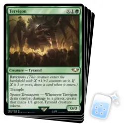 TERVIGON X4 Warhammer 40,000 Magic MTG MINT CARD - Image 1