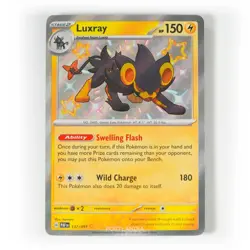 Pokemon - Luxray - 137/091 - SV Paldean Fates - Shiny Rare Card - Image 1