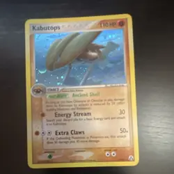 Pokemon Kabutops 110 HP EX Legend Maker Holo Rare 7/92 2006 TCG Card - Image 1
